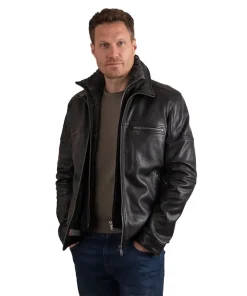 Lakeland Leather Black Gosforth Leather Jacket