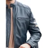 Lakeland Leather Brown Charlie II Racer Jacket