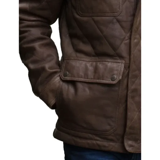 Lakeland Leather Brown Rusland Jacket