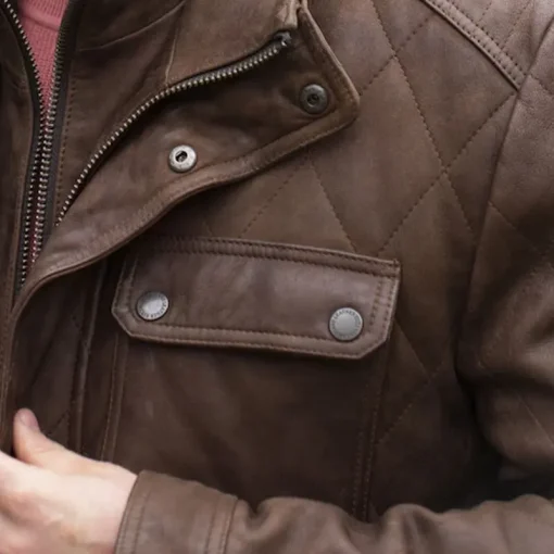 Lakeland Leather Brown Rusland Jacket