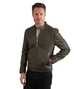 Lakeland Leather Green Calder Jacket