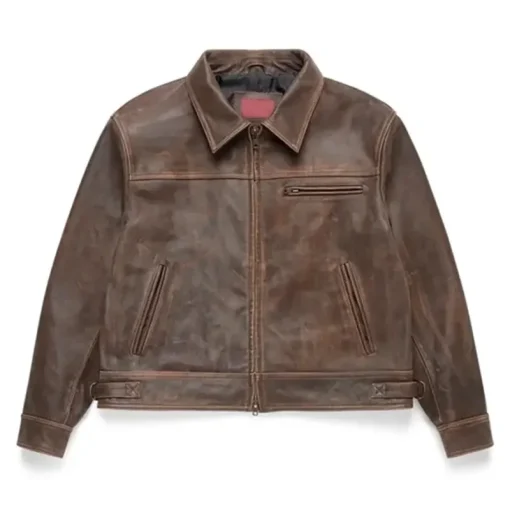 Men's Mutimer Leather Brown Jacket