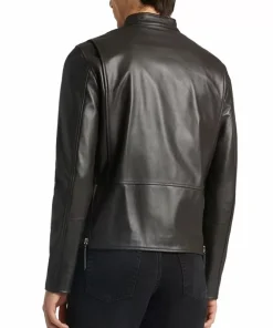 Mens Classic Brown Leather Jacket
