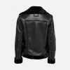 Women’s Black Shearling Leather Jacket