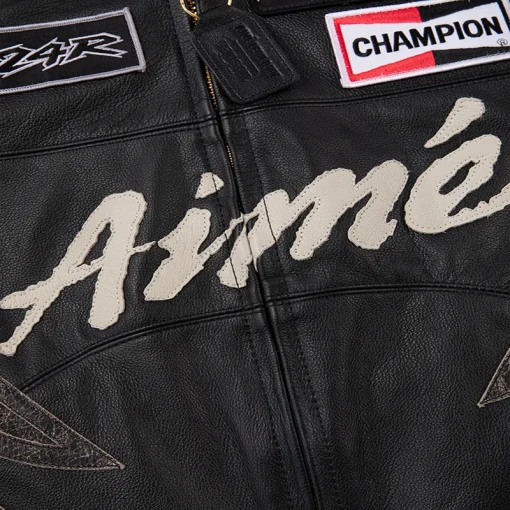 Aime Leon Dore Vanson Heavy Leather Moto Jacket