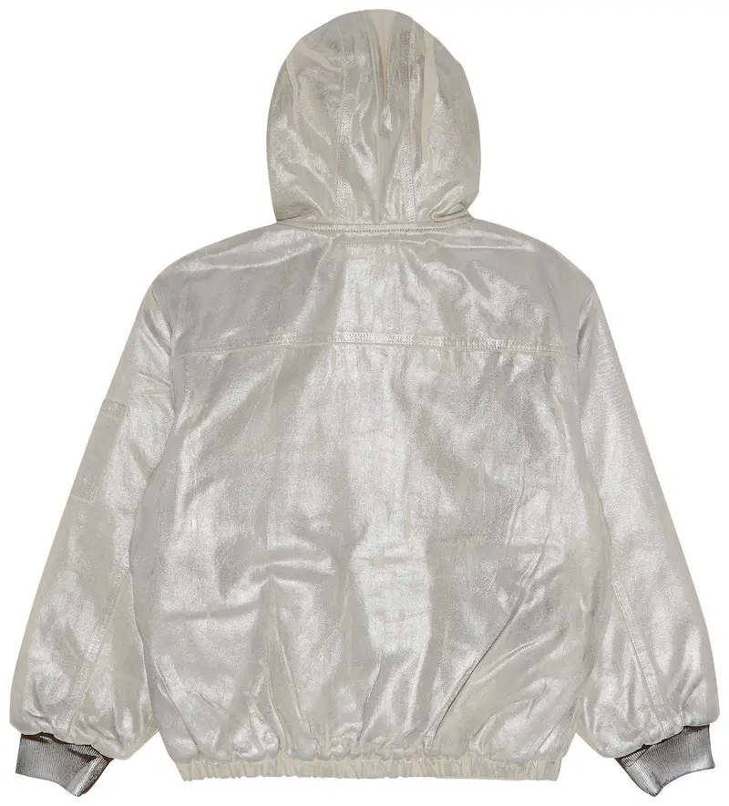 Supreme x MM6 Maison Margiela Foil Hooded Work Jacket - Image 2