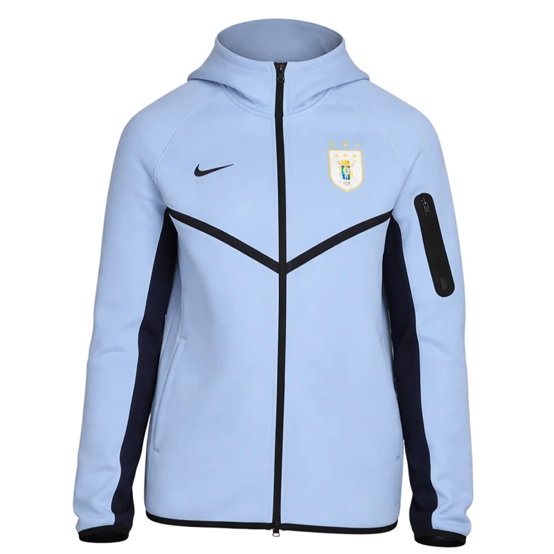 2026 Uruguay National Team Tech Fleece Light Blue Jacket
