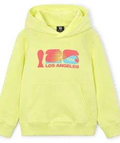 2026 World Cup Los Angeles Youth Yellow Hoodie