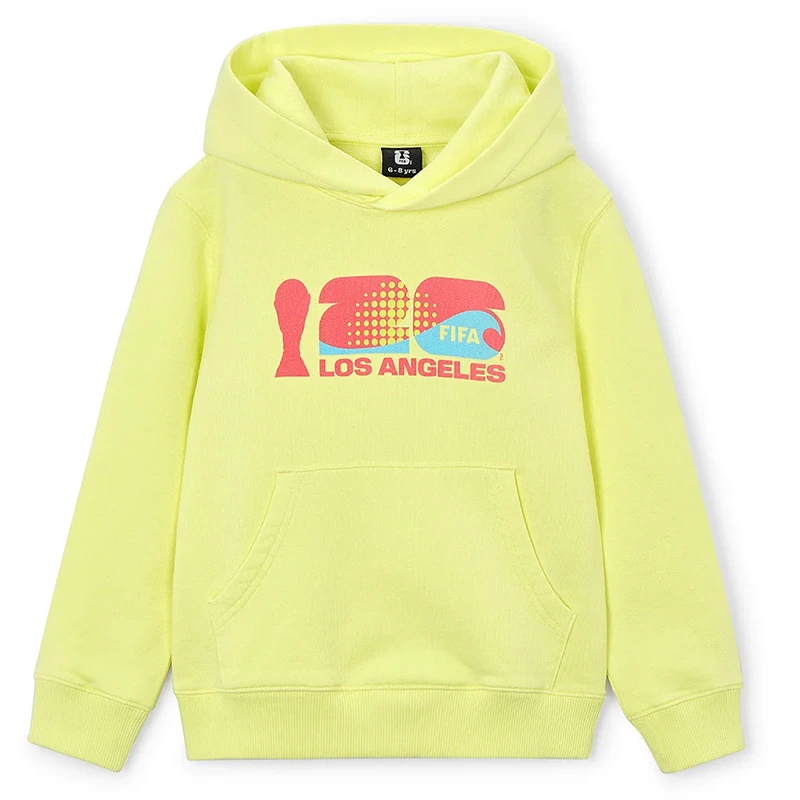 2026 World Cup Los Angeles Youth Yellow Hoodie