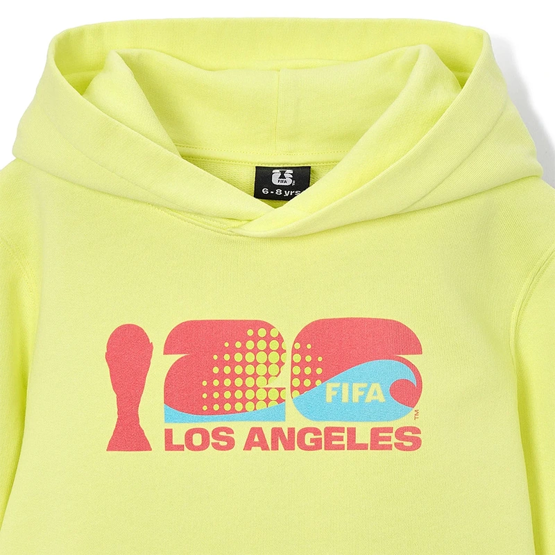 2026 World Cup Los Angeles Youth Yellow Hoodie - Image 3