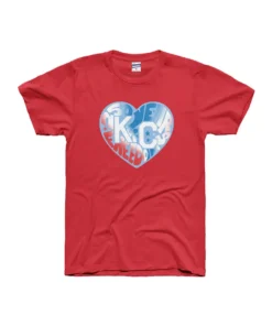 250 Years KC Heart Cherry Tee