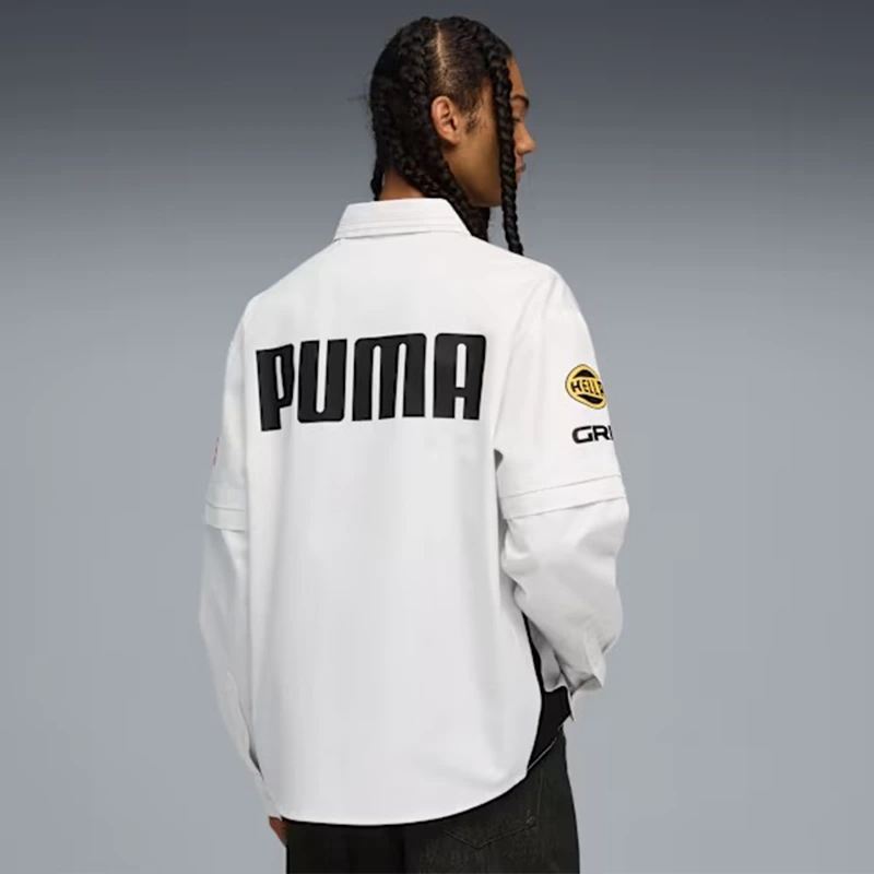 A$AP ROCKY x PUMA Pit Crew Button Down Jacket - Image 6