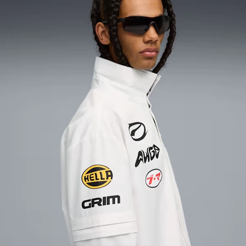 A$AP ROCKY x PUMA Pit Crew Button Down Jacket - Image 4