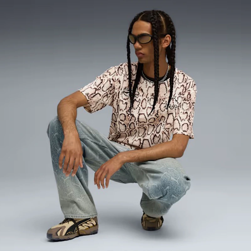 A$AP ROCKY x PUMA Snake Skin Shirt - Image 5