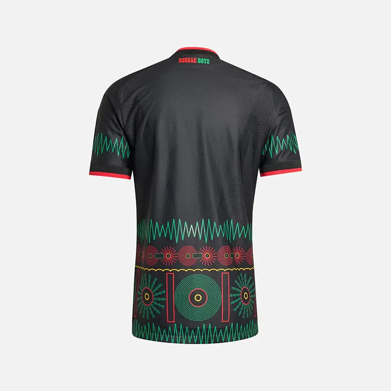 ADIDAS JAMAICA 26 X BOB MARLEY AWAY AUTHENTIC JERSEY - Image 2