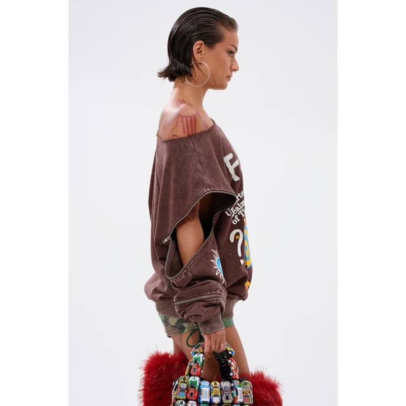 AKIRA Infinite Cosmos Oversized Graphic Sweatshirt - Image 6