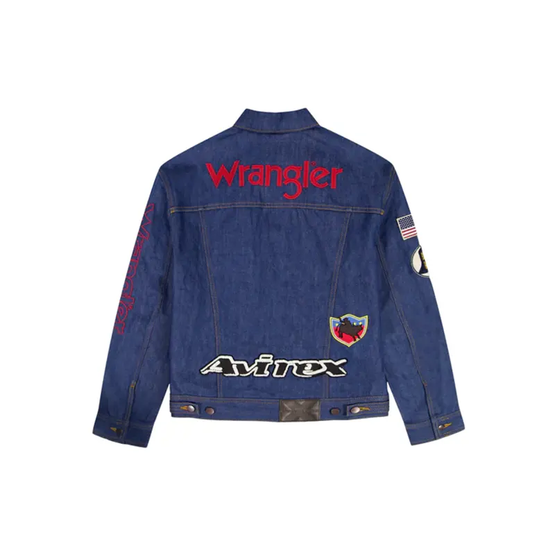 AVIREX X WRANGLER DENIM TRACKSUIT - Image 2