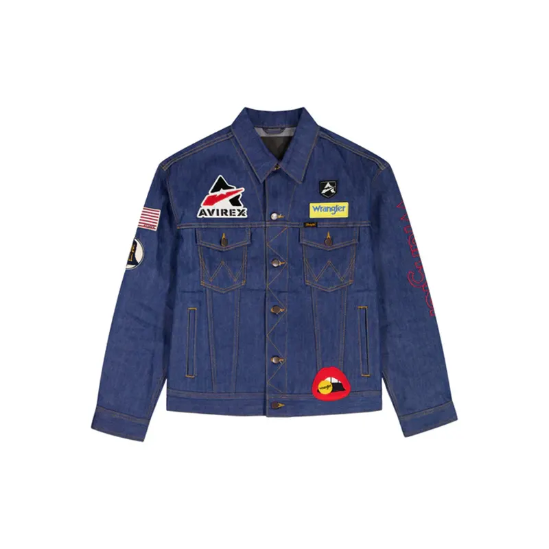 AVIREX X WRANGLER DENIM TRACKSUIT