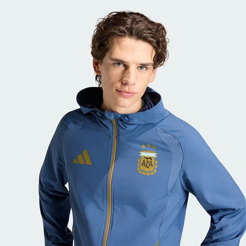 Adidas Argentina Tiro Travel Full Zip Windbreaker - Image 5
