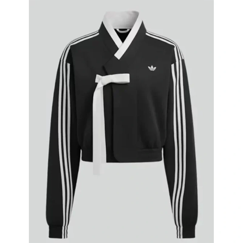 Adidas BABYMONSTER x Hanbok Black Jacket