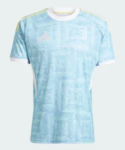 Adidas Juventus 25/26 Away Ash Blue Jersey