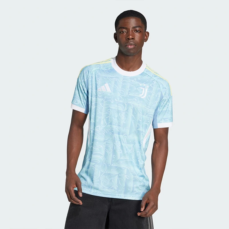 Adidas Juventus 25/26 Away Ash Blue Jersey - Image 7