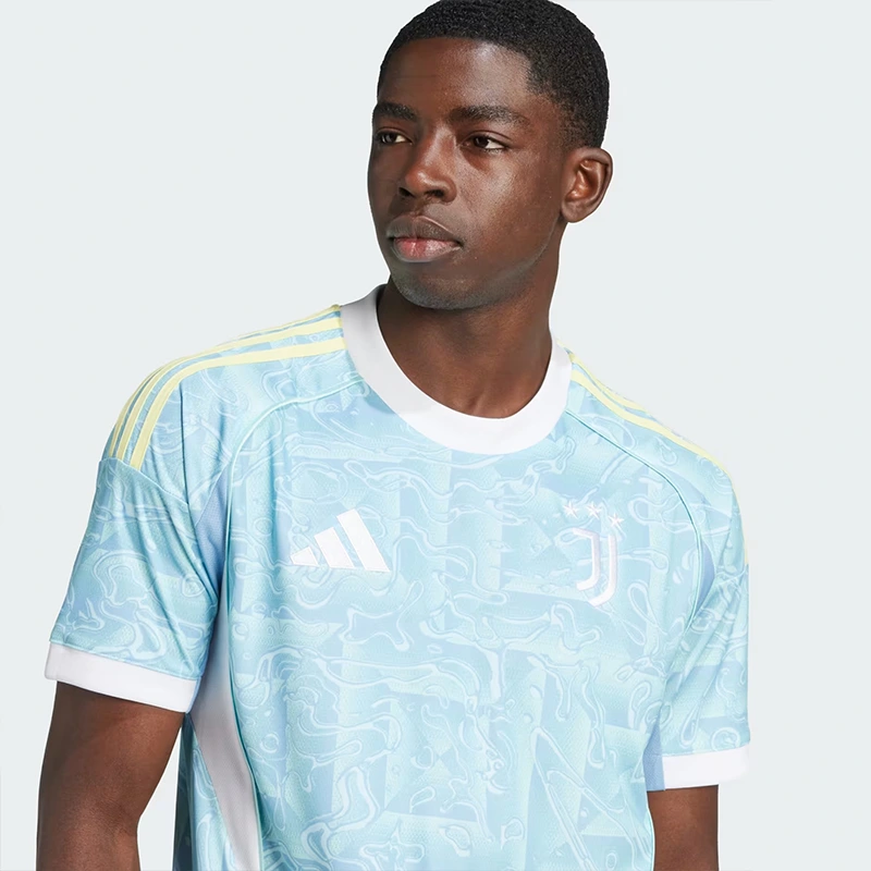 Adidas Juventus 25/26 Away Ash Blue Jersey - Image 6