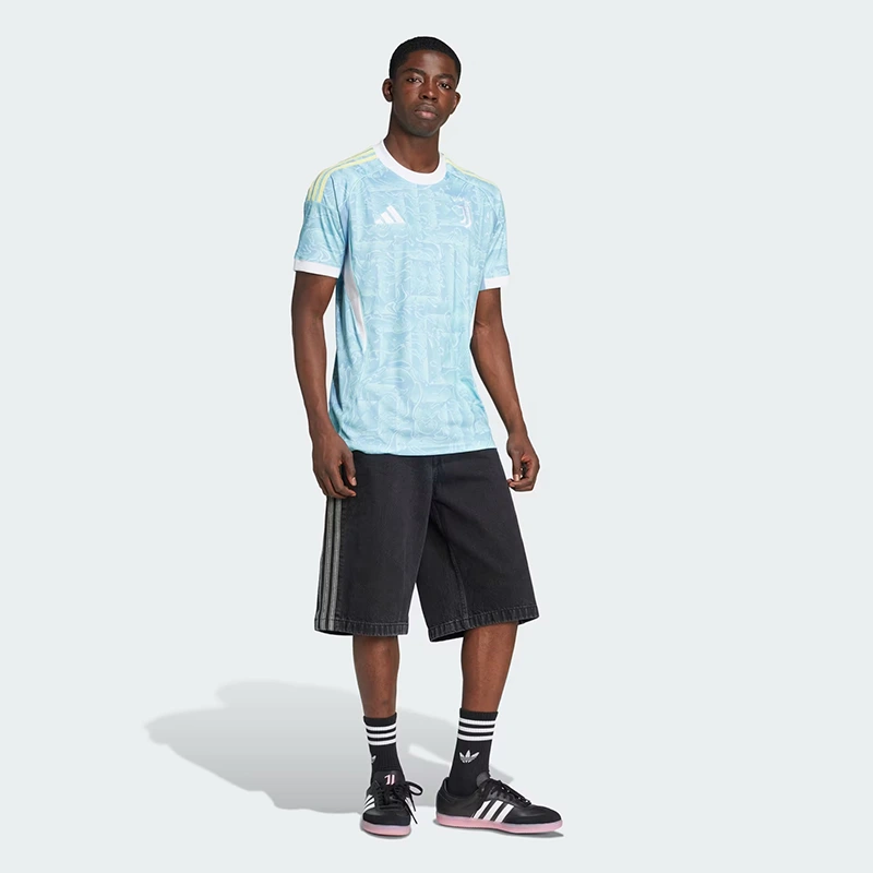 Adidas Juventus 25/26 Away Ash Blue Jersey - Image 3