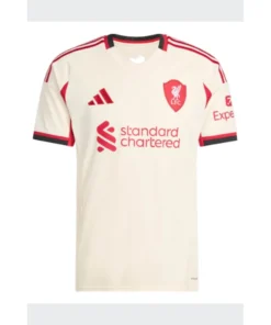 Adidas Liverpool FC 25/26 Away White Jersey