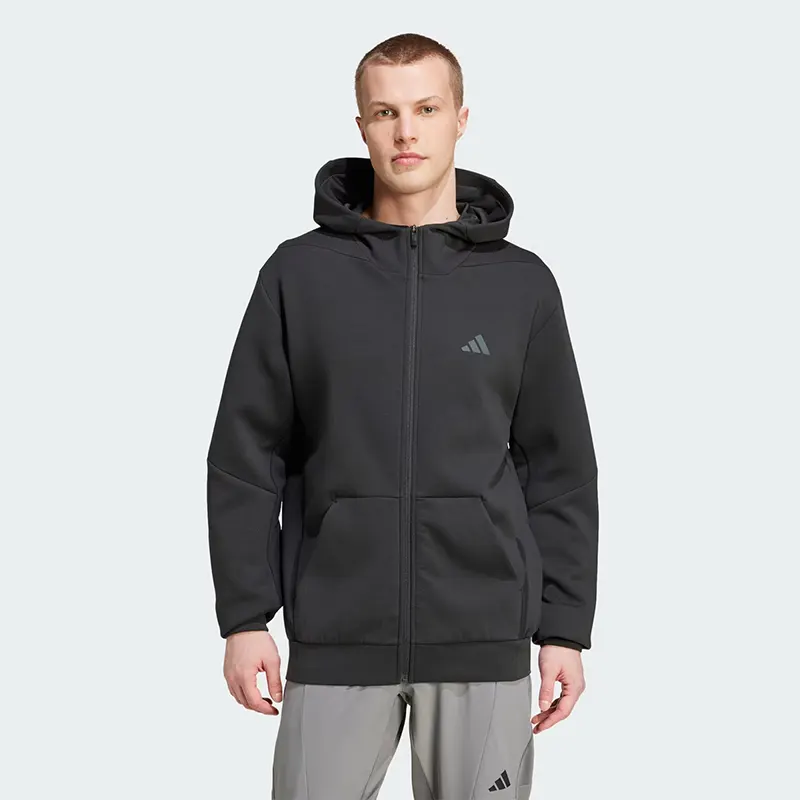 Adidas Men Designed For Training Full-Zip Track Jacket - Image 2