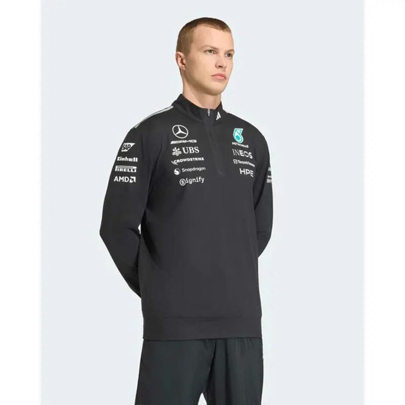 Adidas Mens 2026 Team Quarter Zip - Image 2