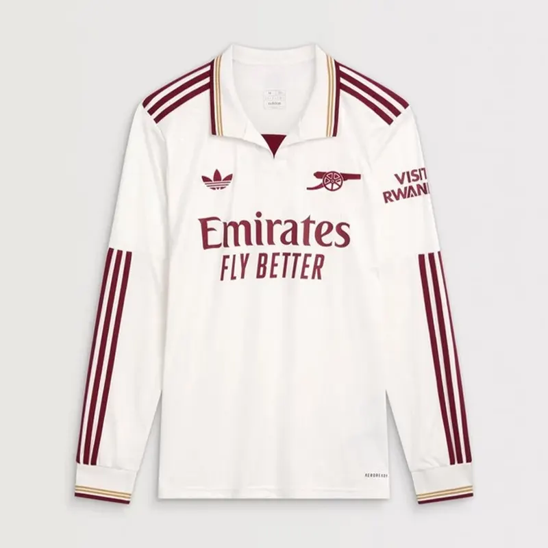 Adidas Mens Arsenal 25/26 Long Sleeve Third Jersey