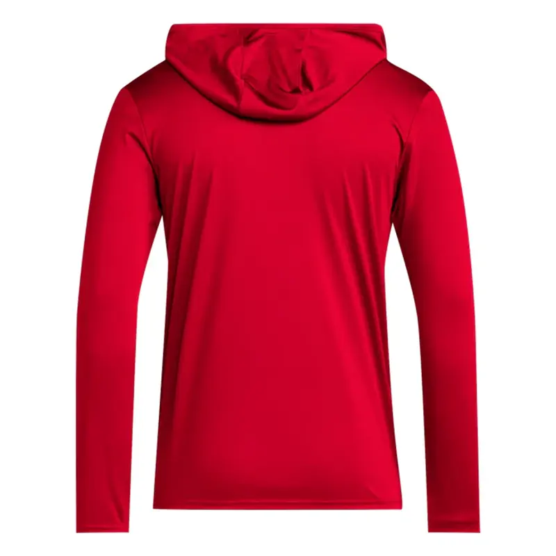 Adidas Mens D4T Long Sleeve Lightweight Hoodie - Image 2