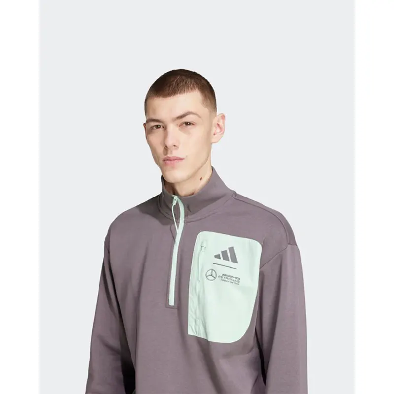 Adidas Mens Premium Woven Fleece Top - Image 4