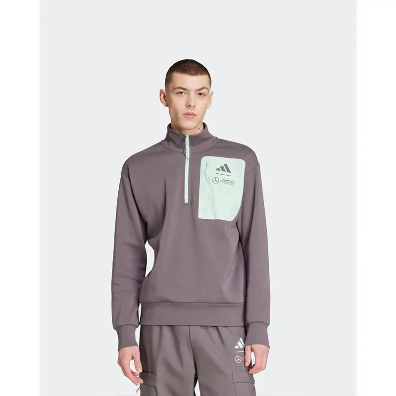 Adidas Mens Premium Woven Fleece Top - Image 2