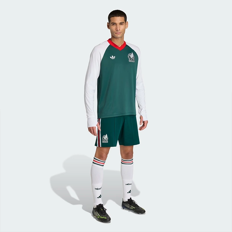 Adidas Mexico 26 Away Pre Match Warm Top - Image 6