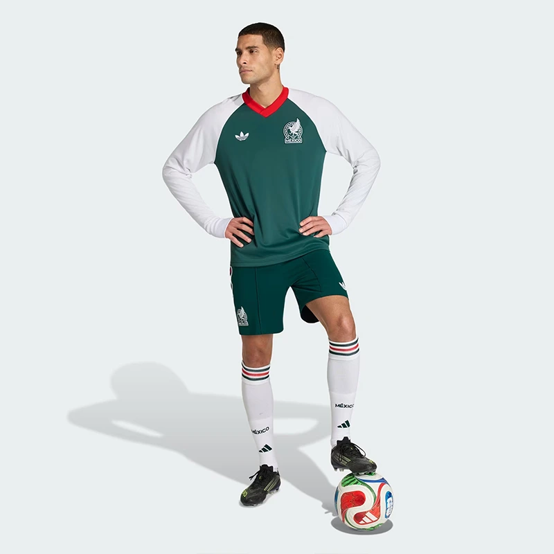 Adidas Mexico 26 Away Pre Match Warm Top - Image 4