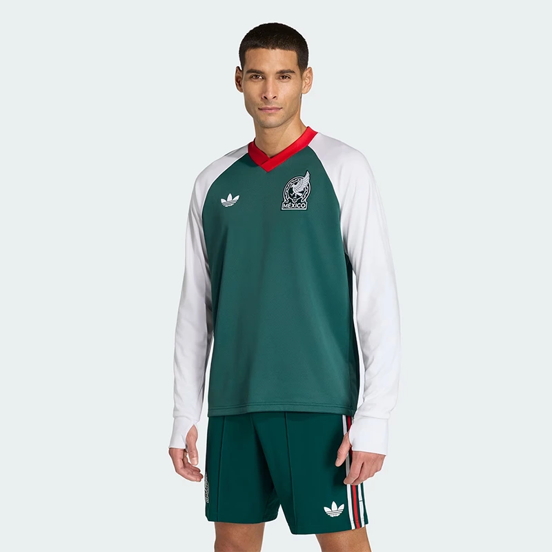 Adidas Mexico 26 Away Pre Match Warm Top - Image 2