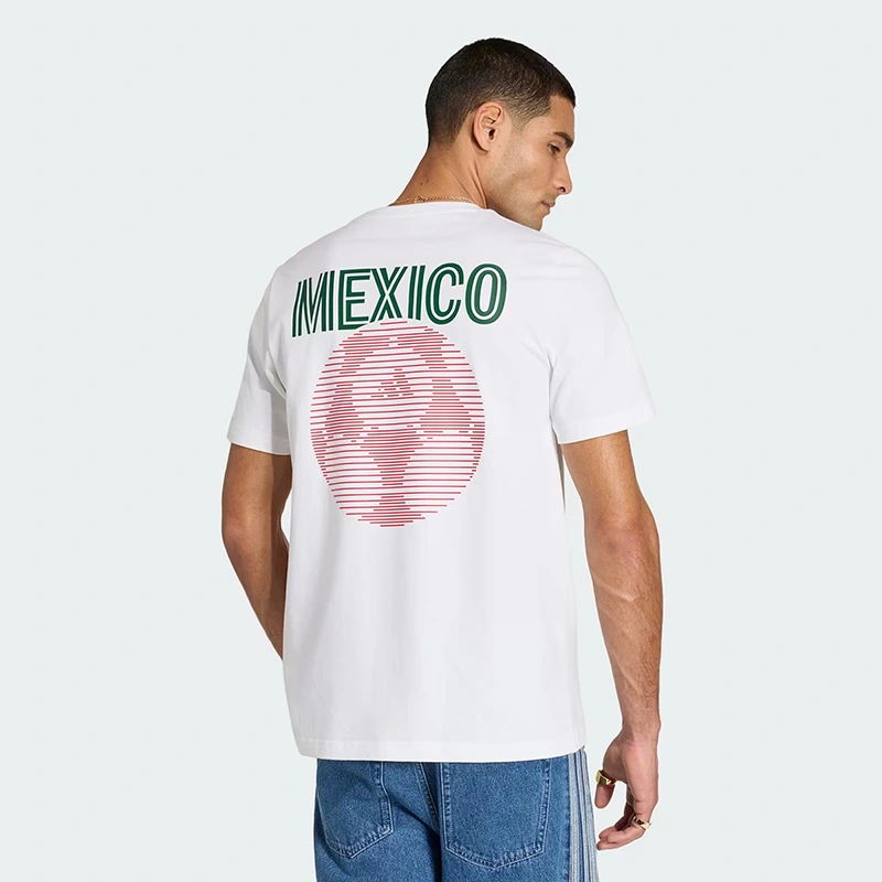 Adidas Mexico Azteca Graphic T-Shirt - Image 6