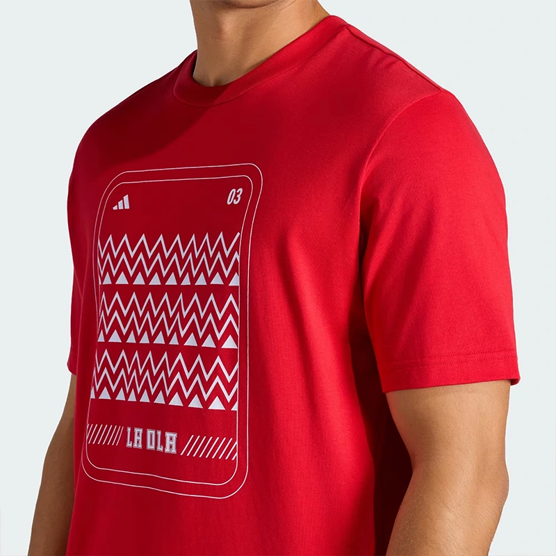 Adidas Mexico DNA Better Scarlet T-Shirt - Image 6