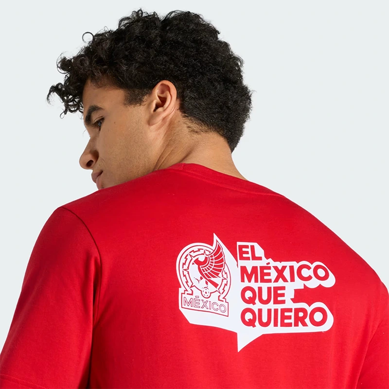 Adidas Mexico DNA Better Scarlet T-Shirt - Image 5