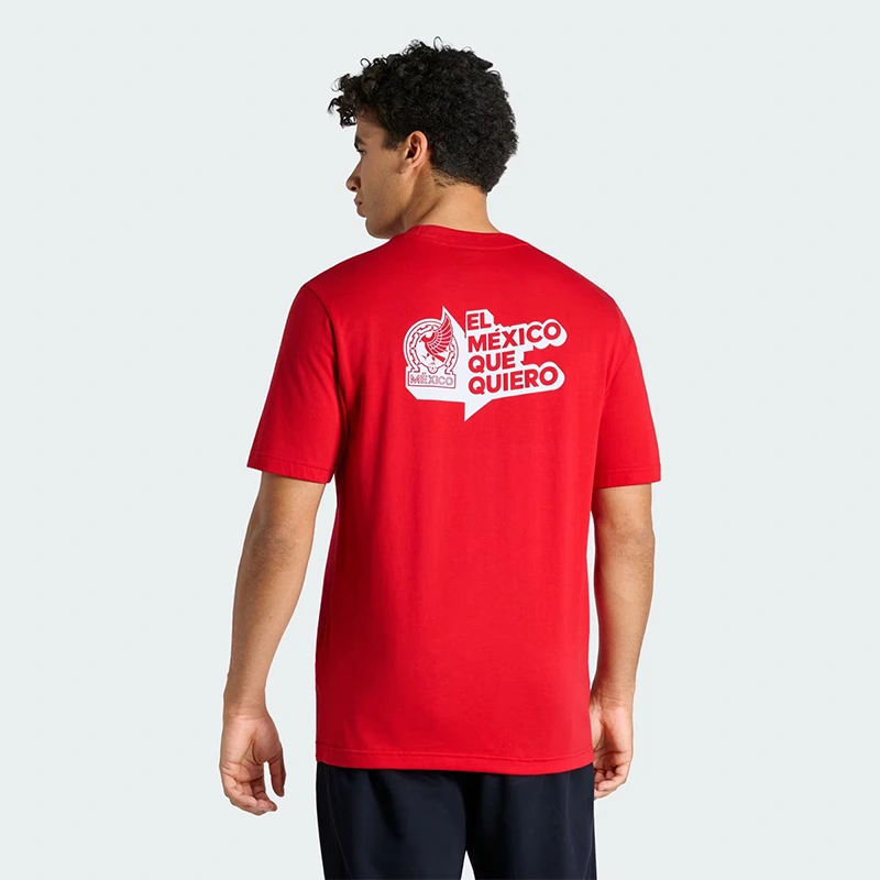 Adidas Mexico DNA Better Scarlet T-Shirt - Image 3
