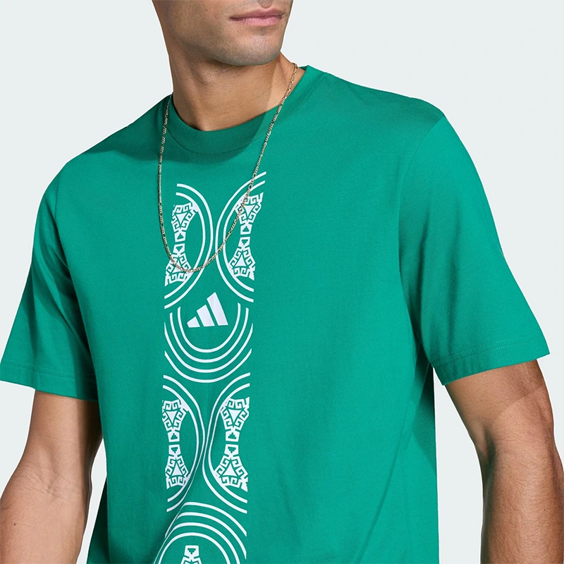 Adidas Mexico DNA Bold Green T-Shirt - Image 5
