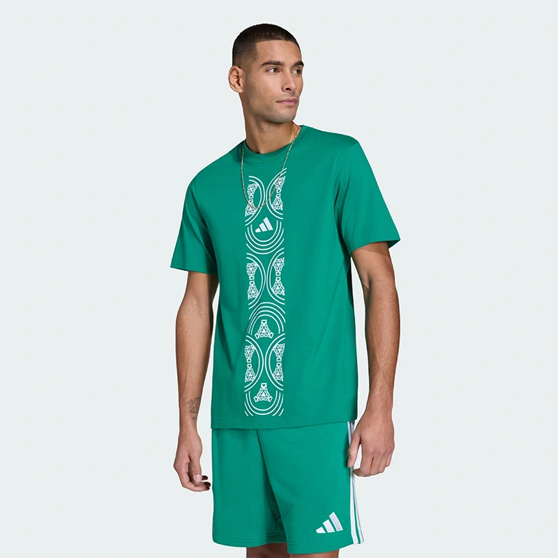 Adidas Mexico DNA Bold Green T-Shirt - Image 2