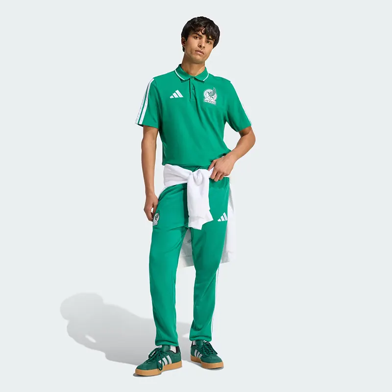 Adidas Mexico DNA Polo Shirt - Image 5
