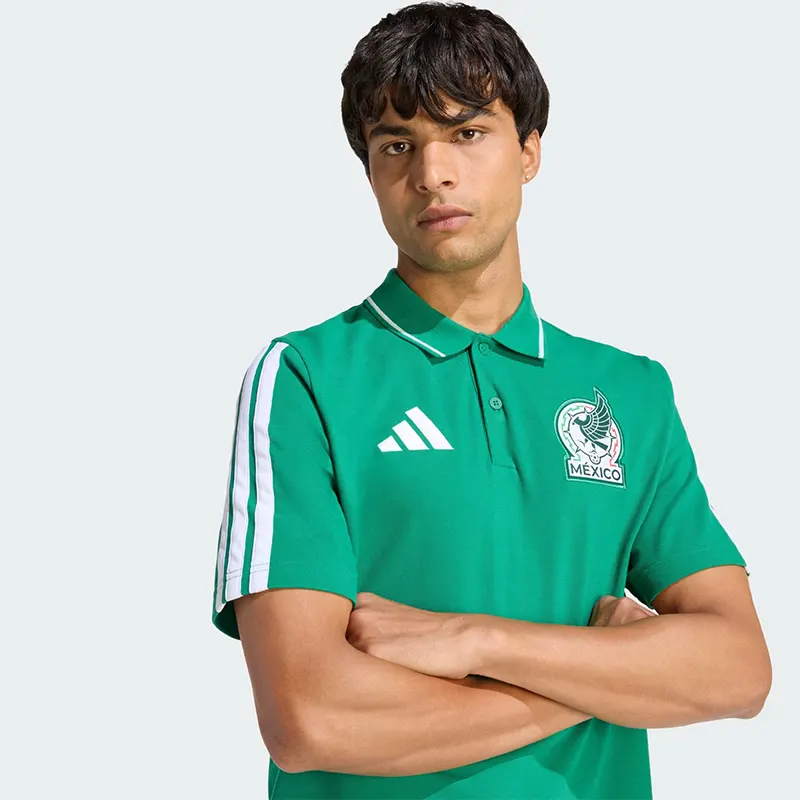 Adidas Mexico DNA Polo Shirt - Image 6