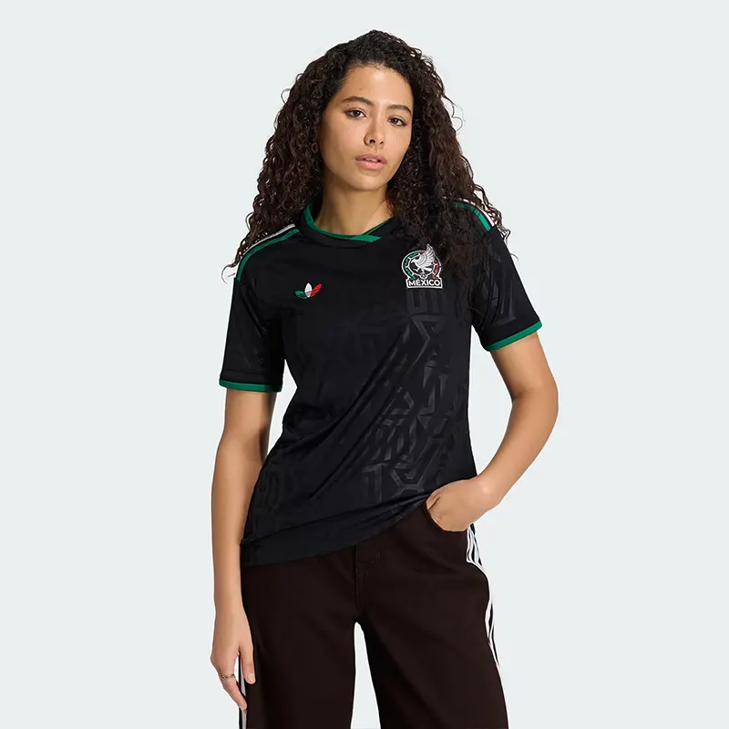 Adidas Mexico Jersey Black - Image 3