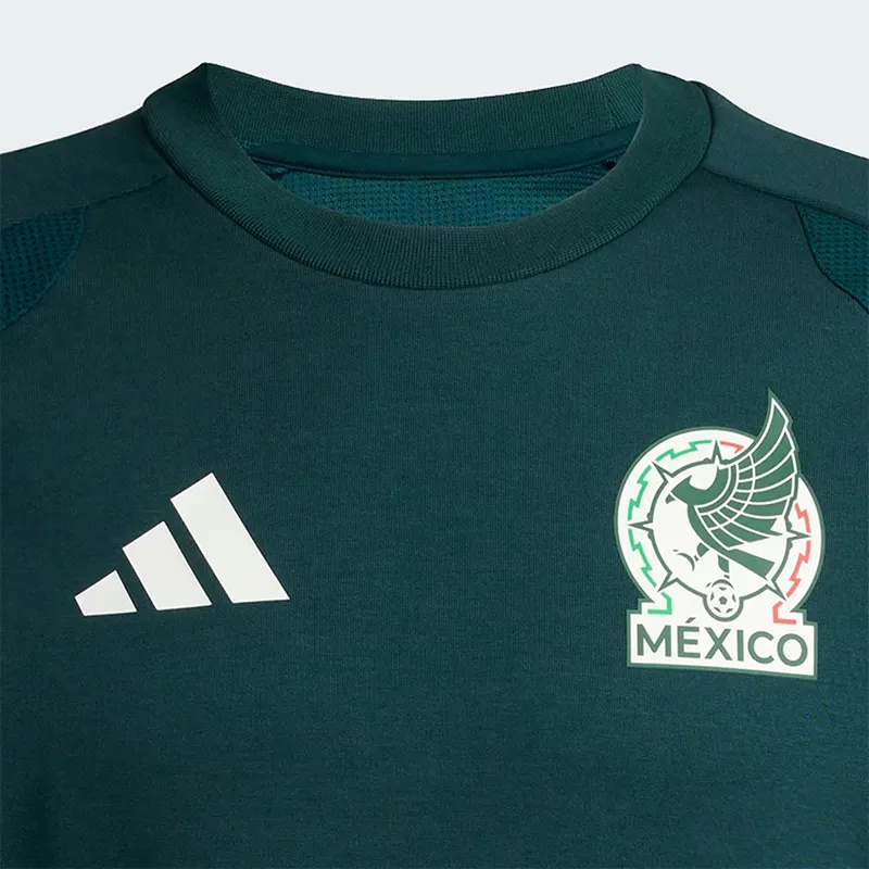 Adidas Mexico Tiro Travel Crew Sweatshirt - Image 5