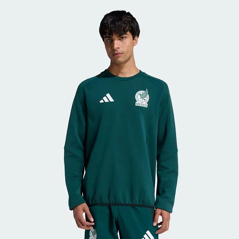 Adidas Mexico Tiro Travel Crew Sweatshirt - Image 2