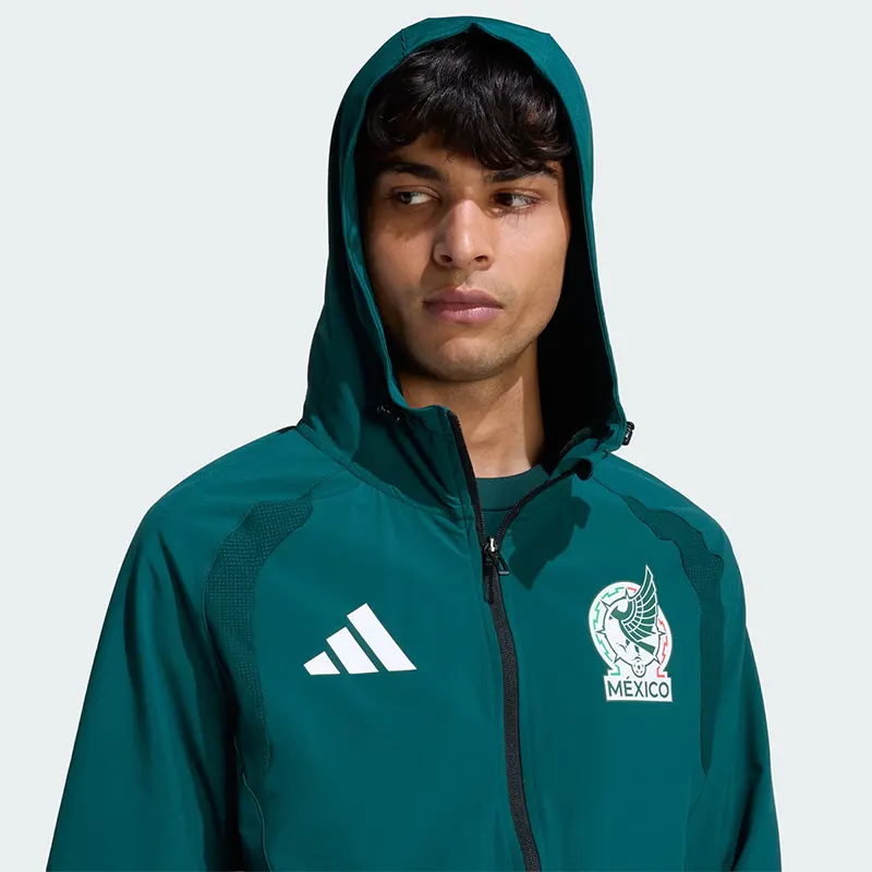 Adidas Mexico Tiro Travel Full Zip Windbreaker - Image 5
